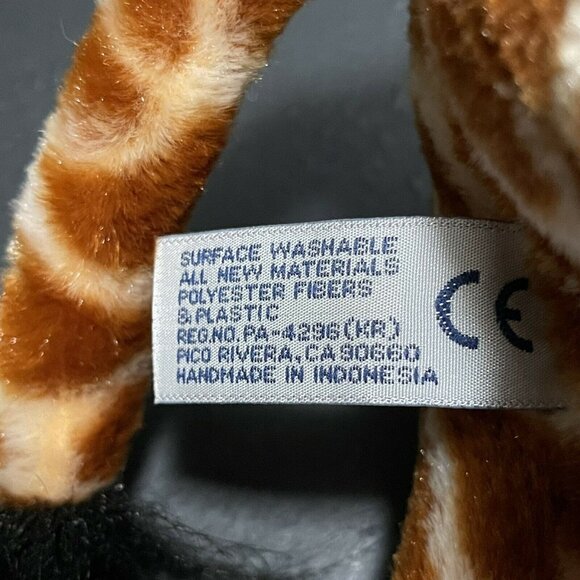 Aurora Miyoni adorable medium sized mother and attached baby giraffe plush - Picture 4 of 8